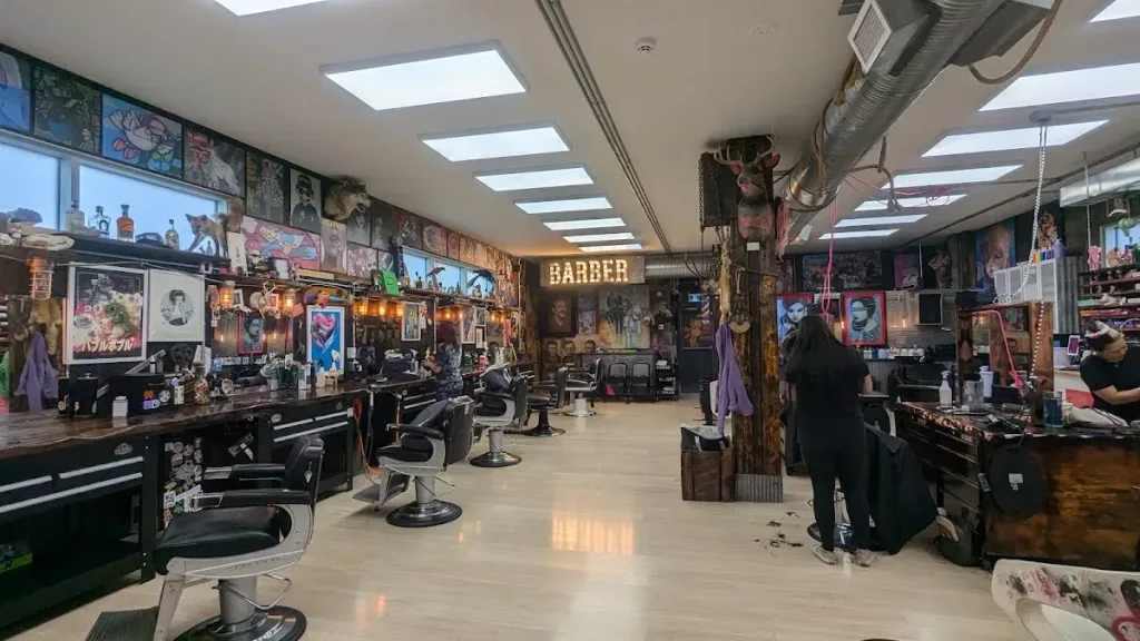 Dollhouse Hair Boutique & Barber Blonde — Barber shop in Edmonton